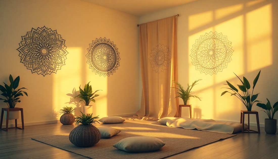 Elevate Your Space: Infusing Spiritual Serenity with Mandala Designs